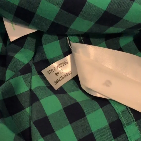 J. Crew Men's Medium Slim Fit Flex Washed Long Sleeve Button Down Style #BE208 - Picture 10 of 15